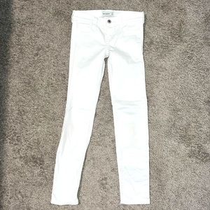 Abercrombie kids white jeans